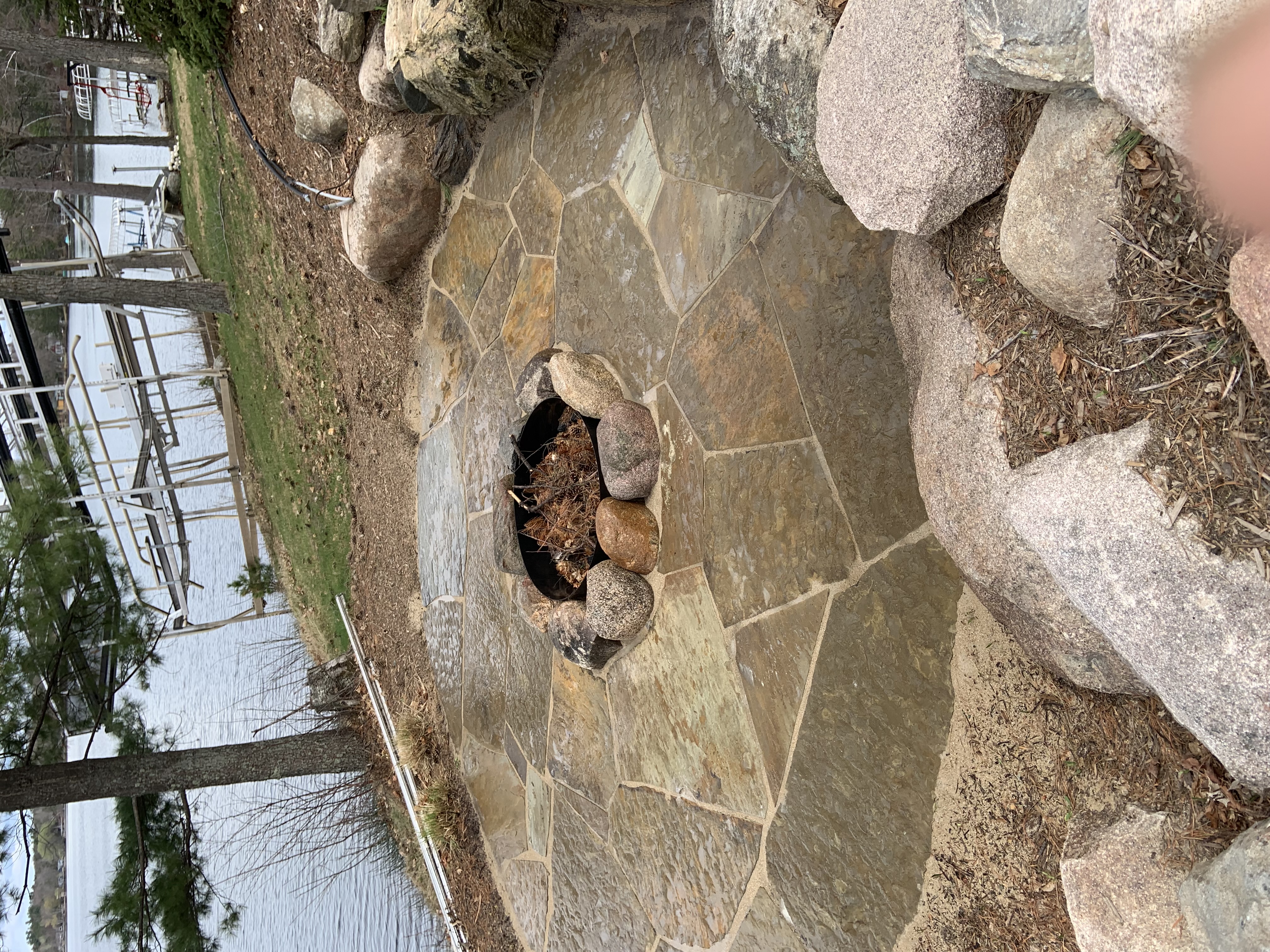Flagstone Patio Repair in Deerwood, MN