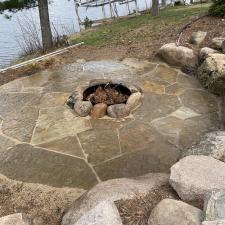 Flagstone Patio Repair in Deerwood, MN 